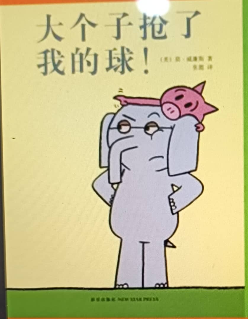 大个子抢了我的球！