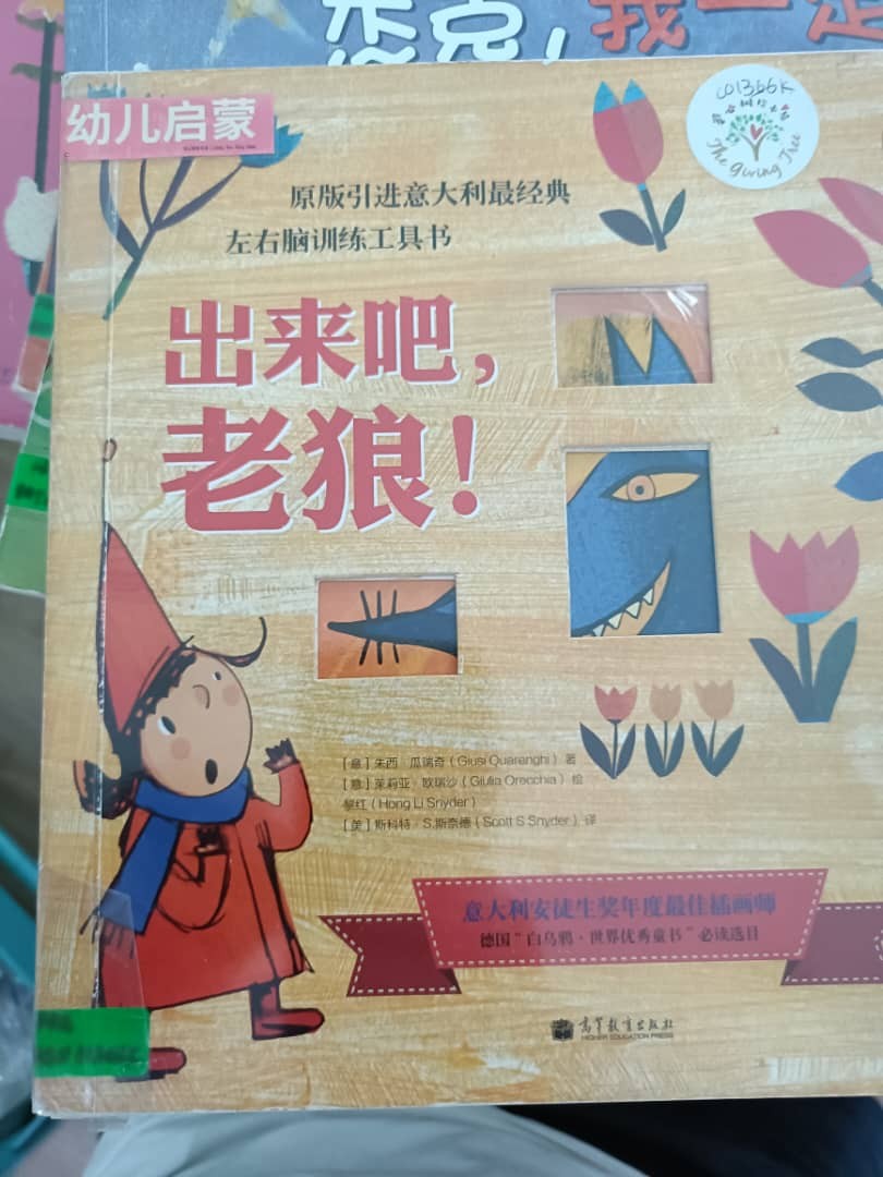 原版引进意大利最经典左右脑训练工具书：《出来吧，老狼！》